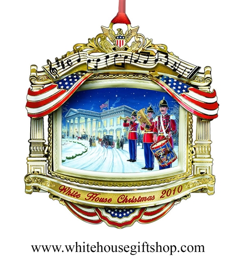 the white house historical association christmas ornament 2010