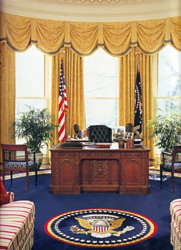 The New American HMS Resolute Desk with SAFE ROOM