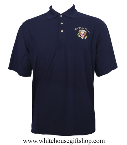 Presidential White House Seal polo golf shirt, made in USA by American ...