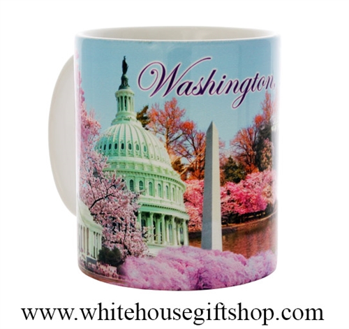 Washington Commanders 15 oz Mug Cherry Blossom Edition