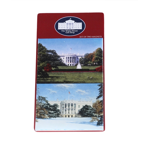 The White House Gift Shop White House & Washington D.C. Visitors Magnetic &  Refrigerator Large Magnet, 3 x 5, 100% Made in the USA